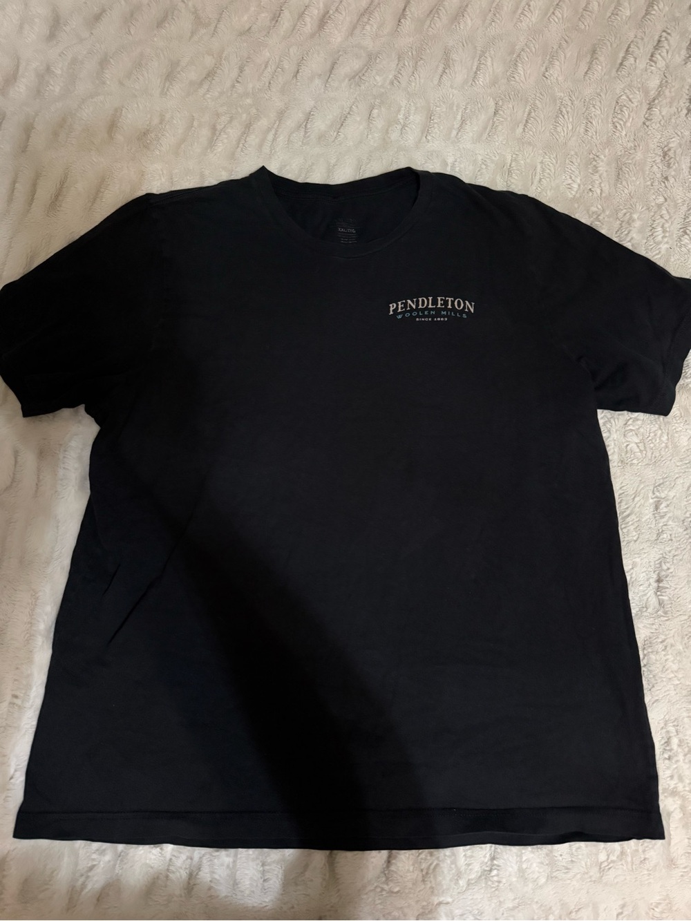 Pendleton Black Short Sleeve Logo Tee